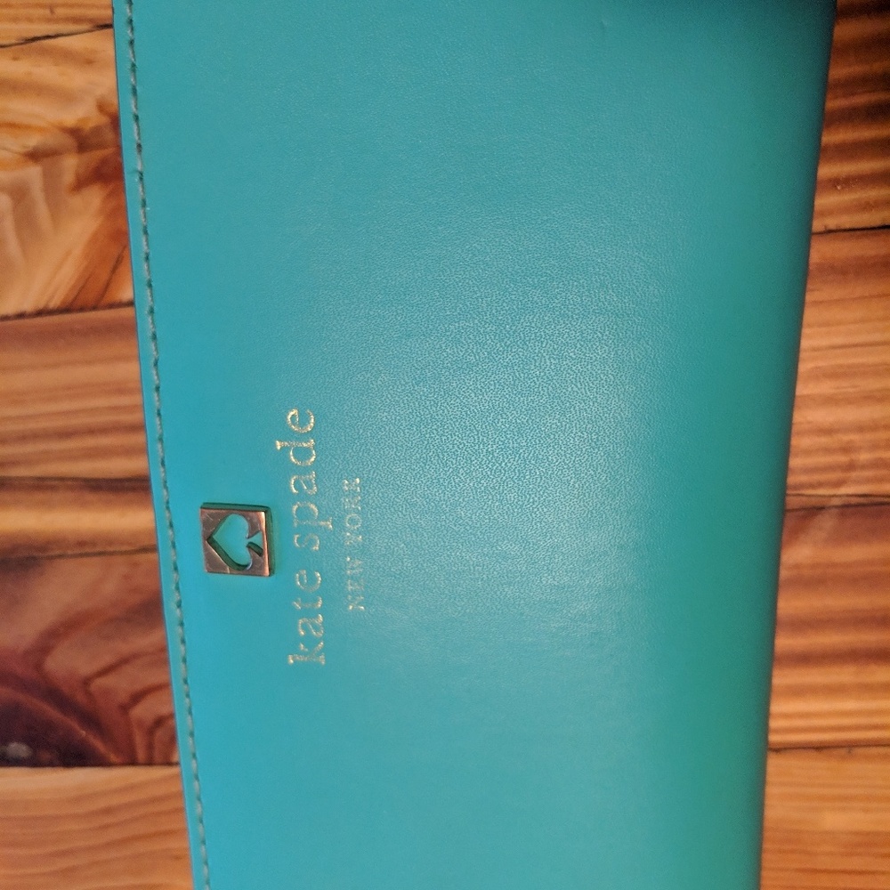 Teal Kate Spade wallet